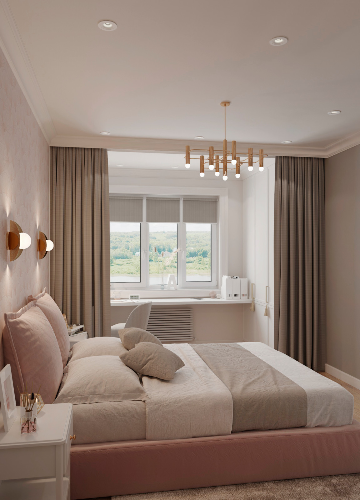 г. Краснодар, квартира для молодой девушки 41,5 кв.м.