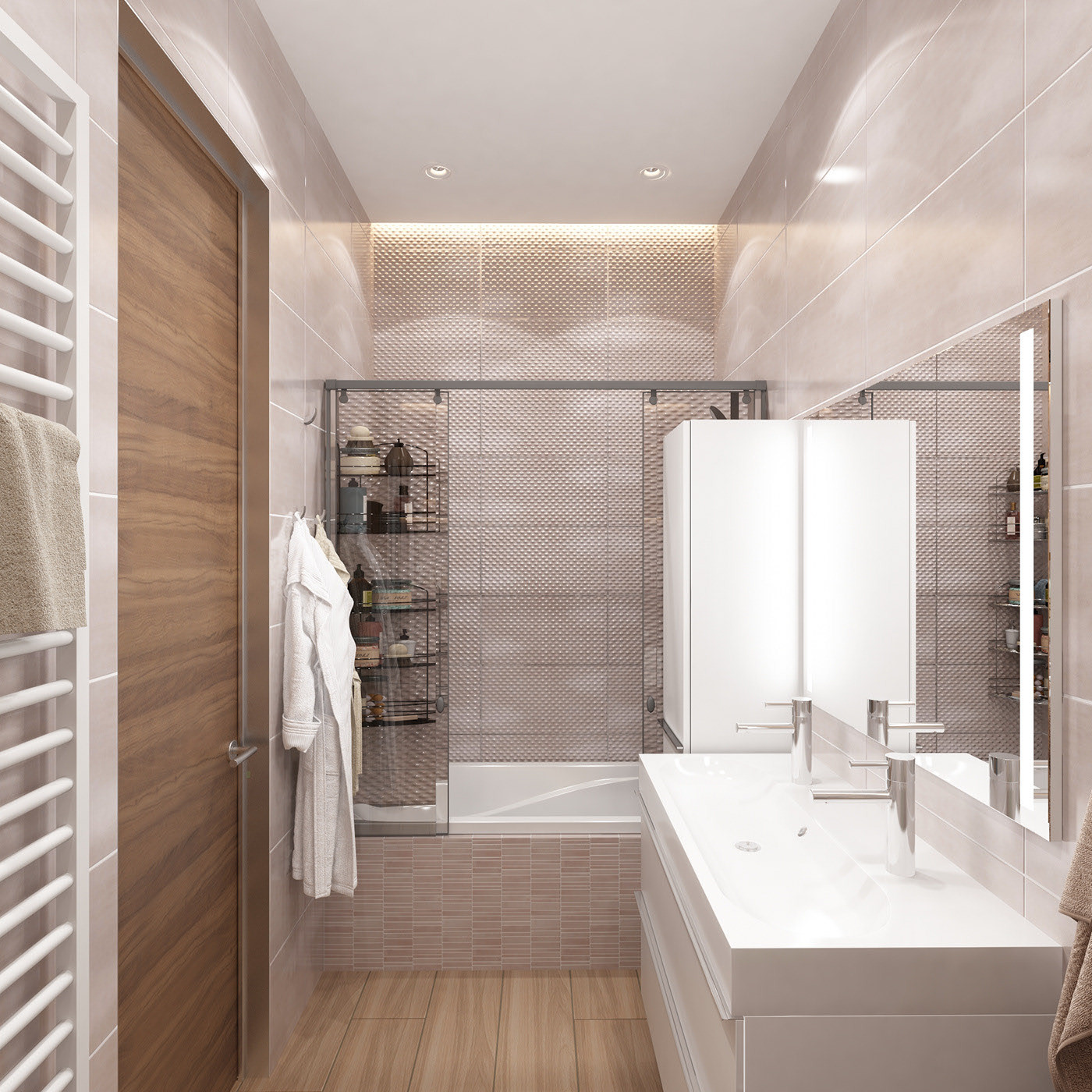 Квартира ЖК Достояние 100 м2 (Современный стиль)