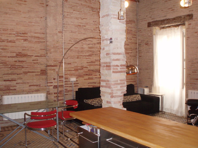 Reforma en El Carmen industrial-esszimmer