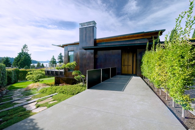 Brook Bay trendy-hus-og-facade