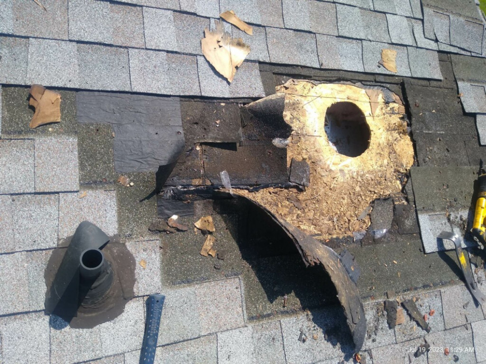 Roof Vent Water Leak