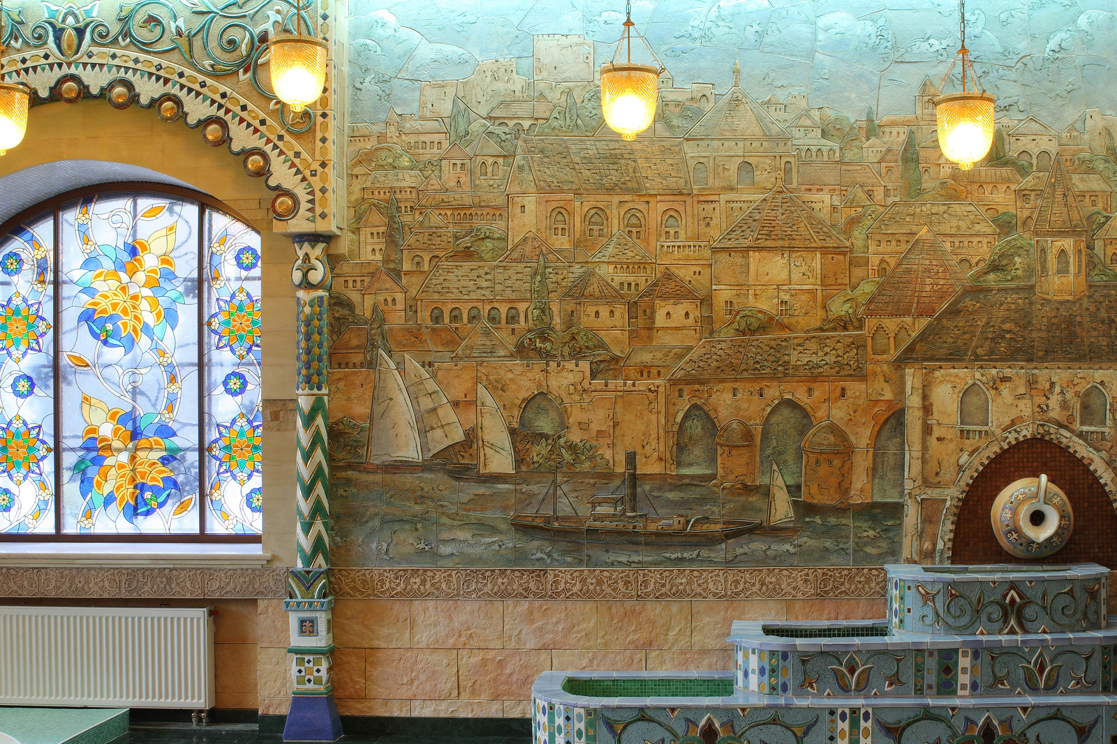 Дизайн бассейна для дома «Старая Казань»