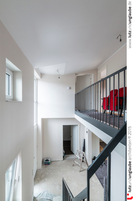 Neubau eines Einfamilienhauses entrance