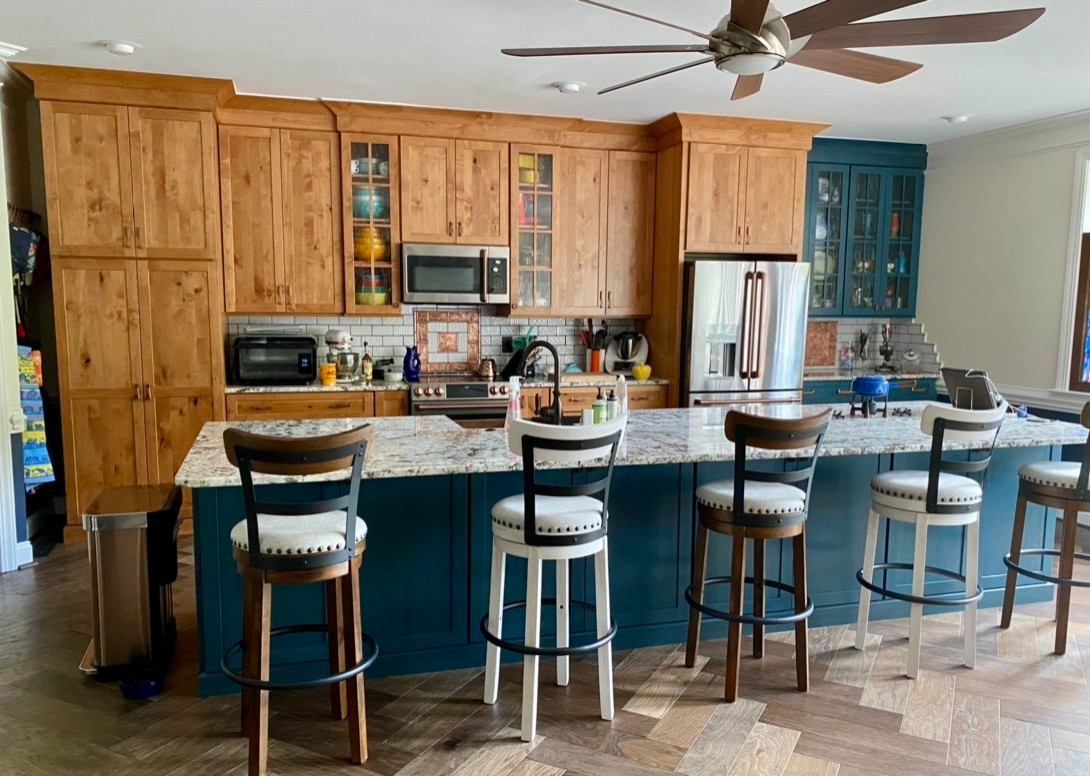 Tropical Mediterranean Custom Kitchen | Cabinetry