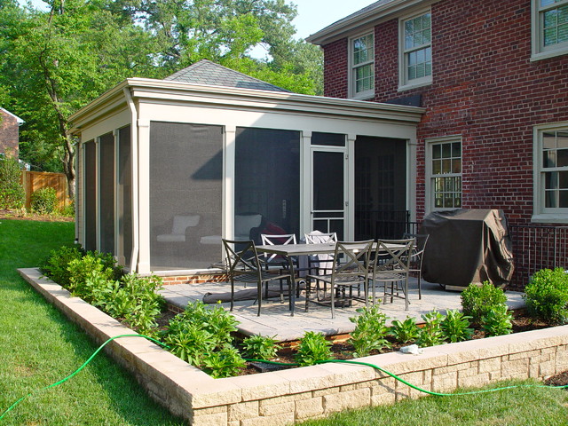 Traditional Brick Expansion - Traditional - Patio - DC Metro - by Old ...