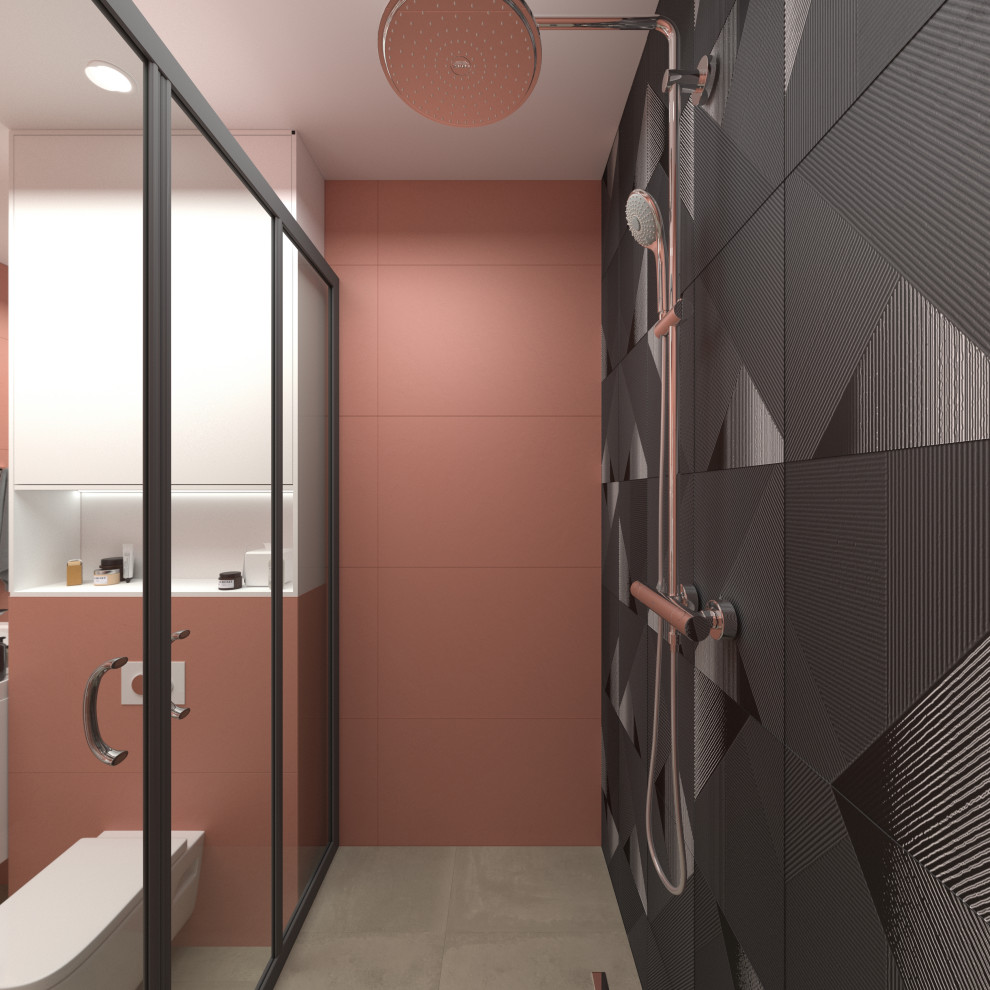 Яркий интерьер таунхауса