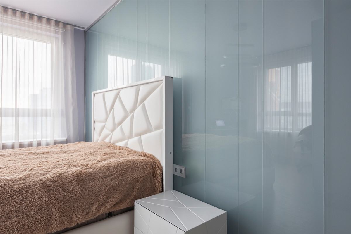 "Всплески жизни". Дизайн 3-х комнатной квартиры в современном стиле.