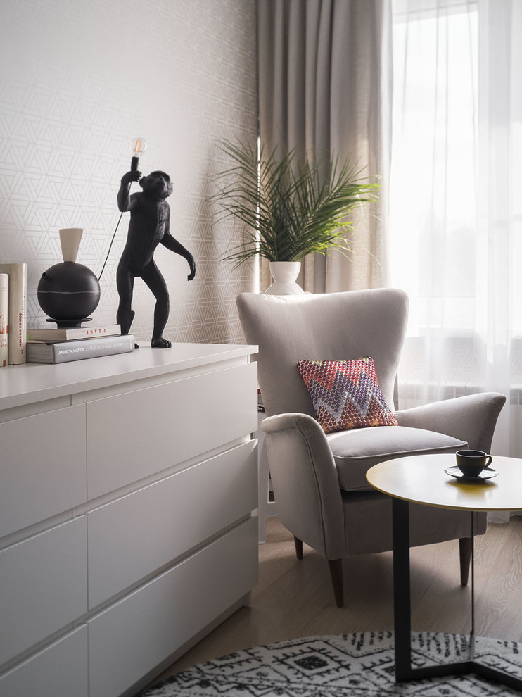 Небольшая двухкомнатная квартира на окраине Москвы. 50 кв. метров.