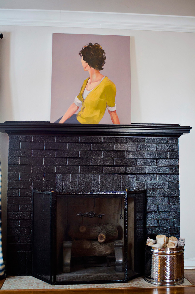 Home design - eclectic home design idea in Omaha