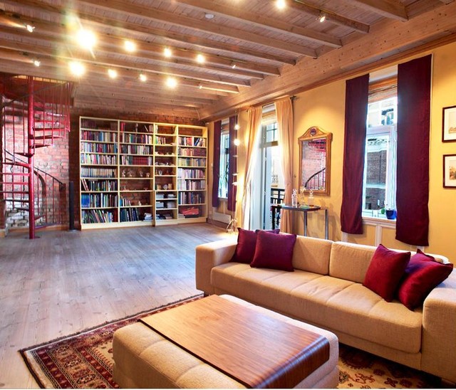 Ole Vigs Gate industrial-living-room