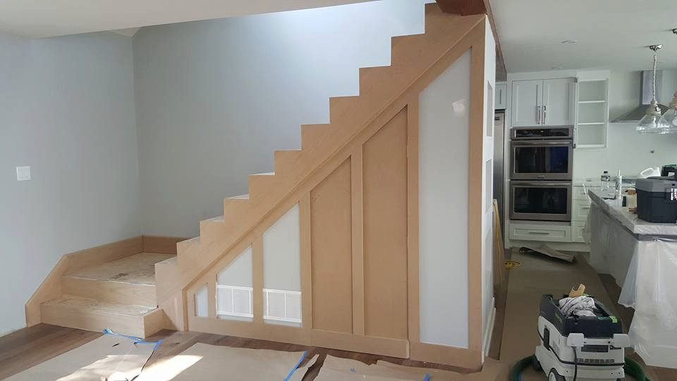 Custom Stairs and Hidden Door