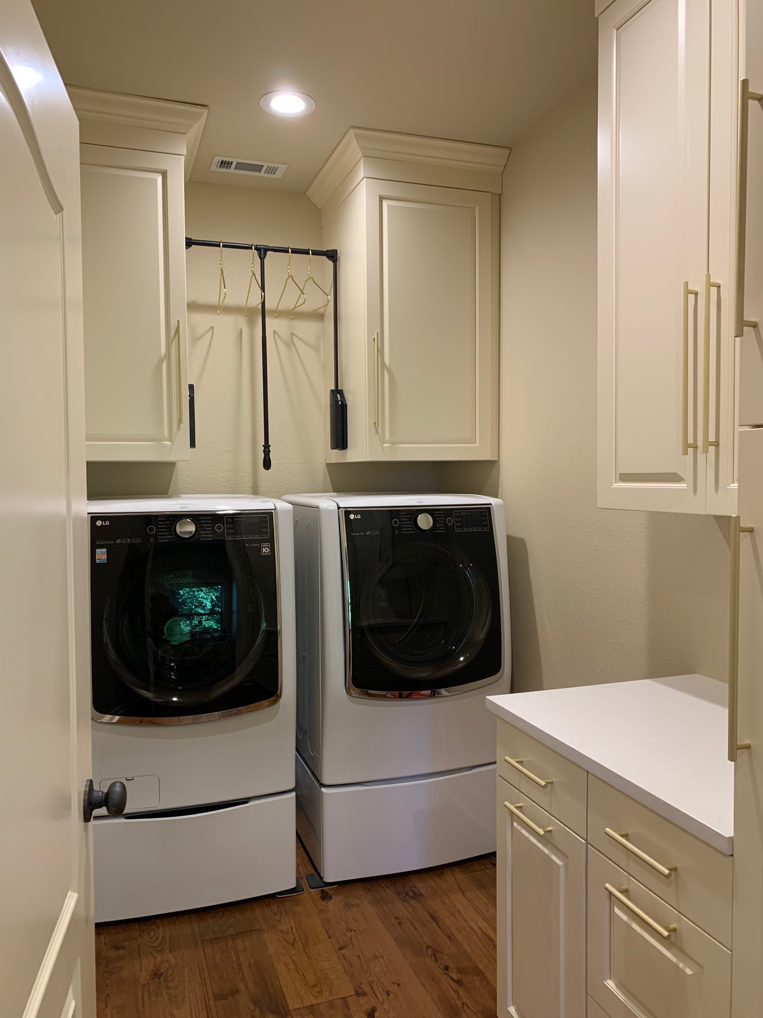 Closet to NEW Laundry Room