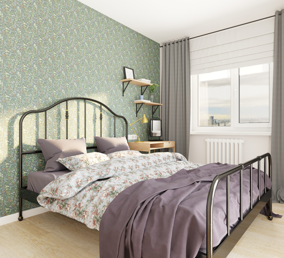 Яркая квартира для молодой девушки