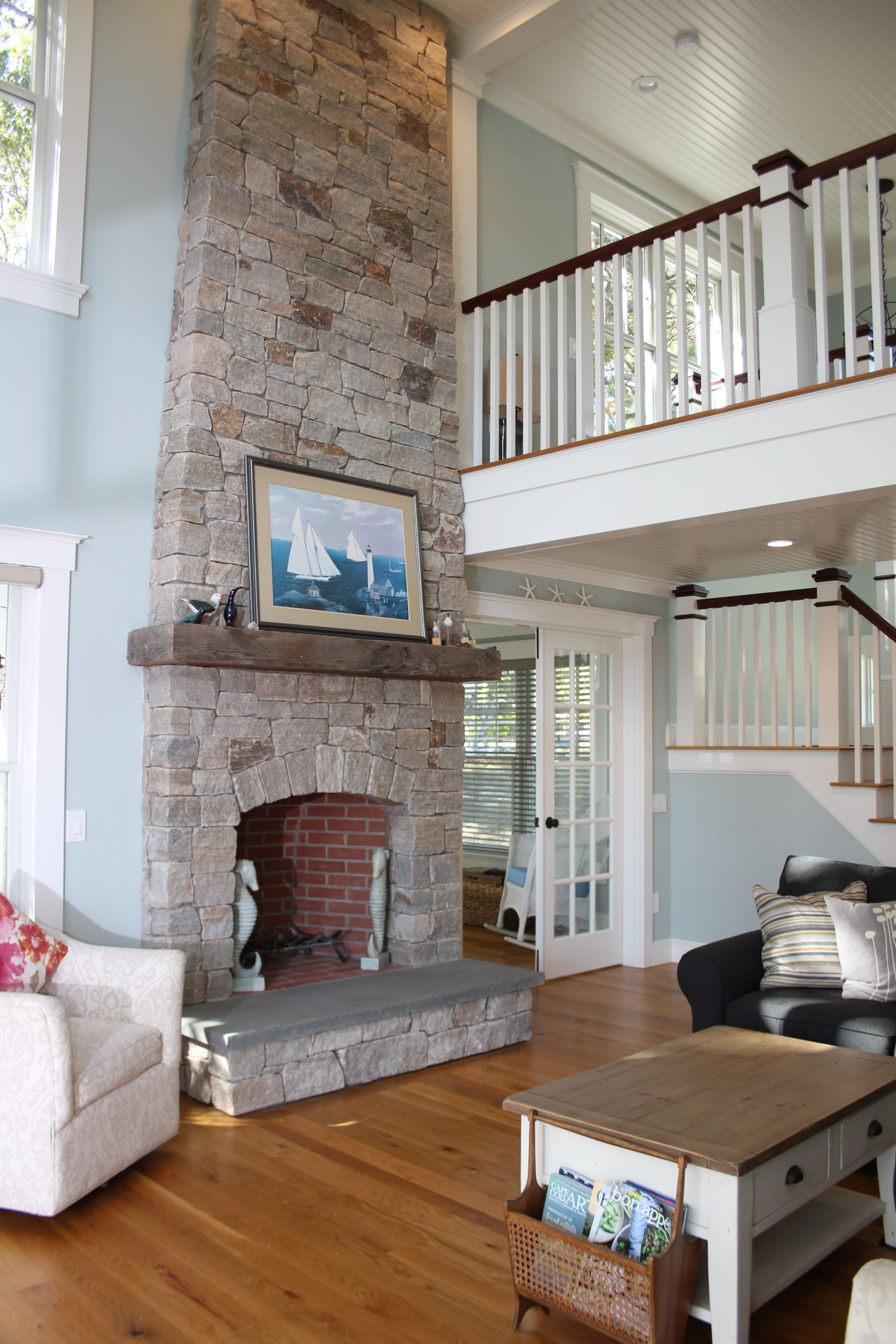 River front Shingle Style home