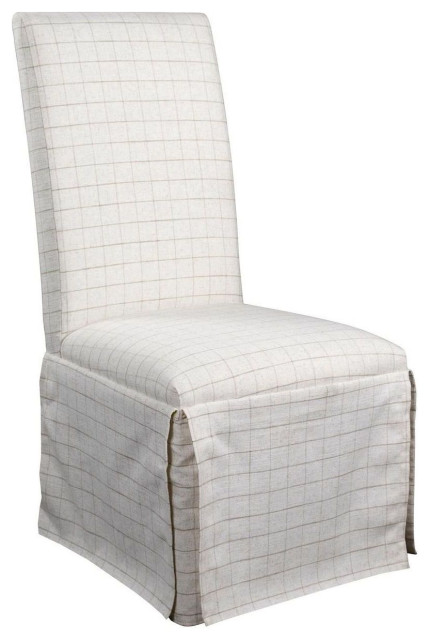 Riverside Rosemoor 73259 Upholstered Slipcover Chair, Set of 2