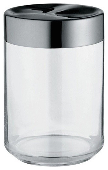 Alessi "Julieta" Kitchen Jar, Stainless Steel Mirror Polished, Large