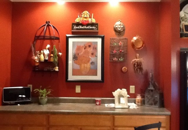 Kitchen transformation before transitional