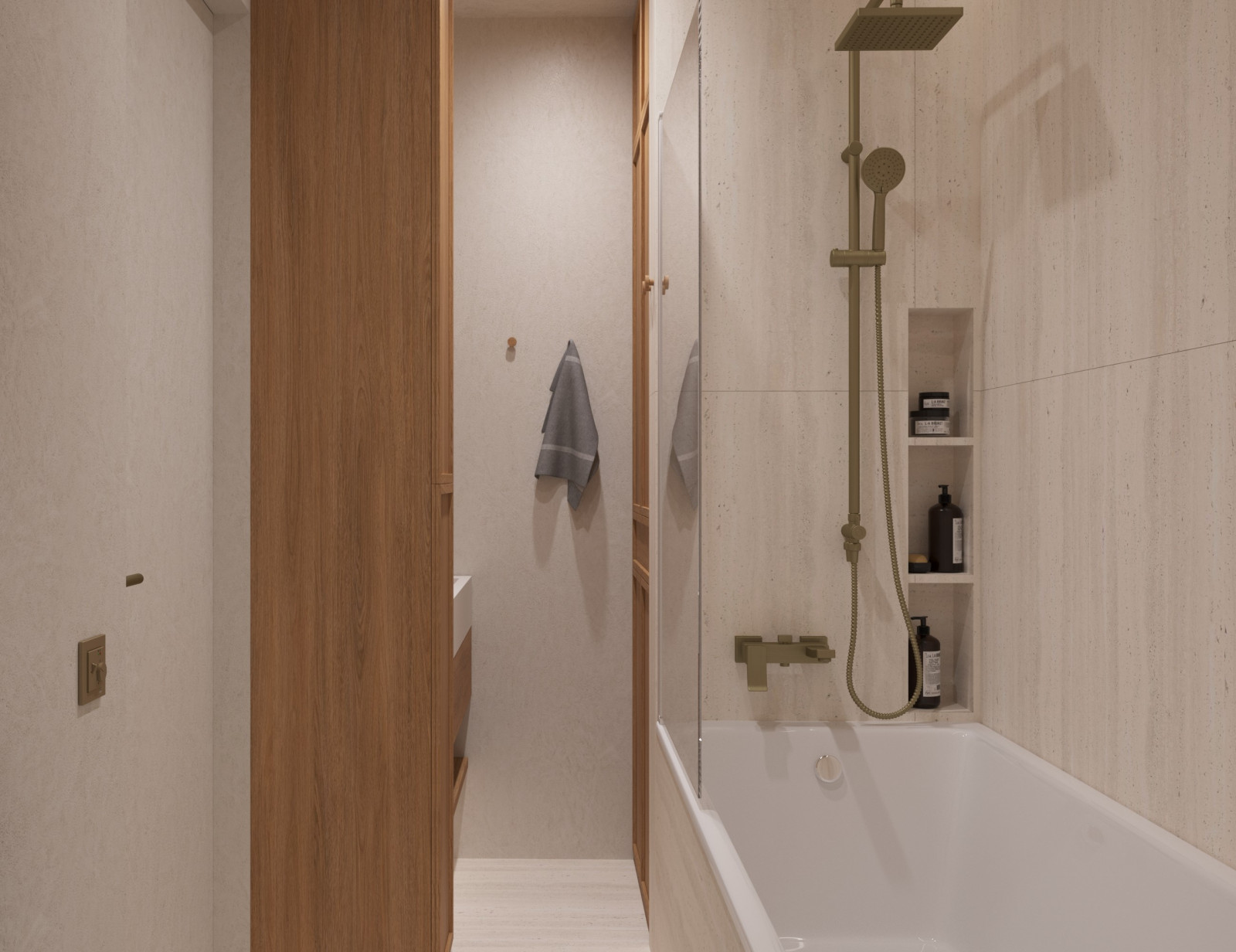 Проект квартиры в Москве, джапанди