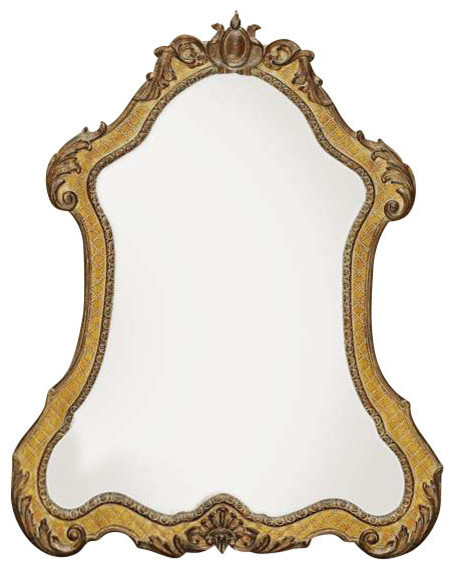 Uttermost Cleopatra Antique Gold Mirror, Uttermost Wall Mirror Antique