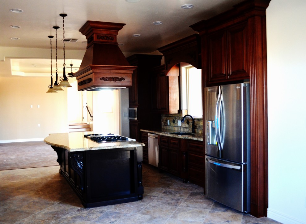 Inspiration for a mediterranean kitchen remodel in Phoenix