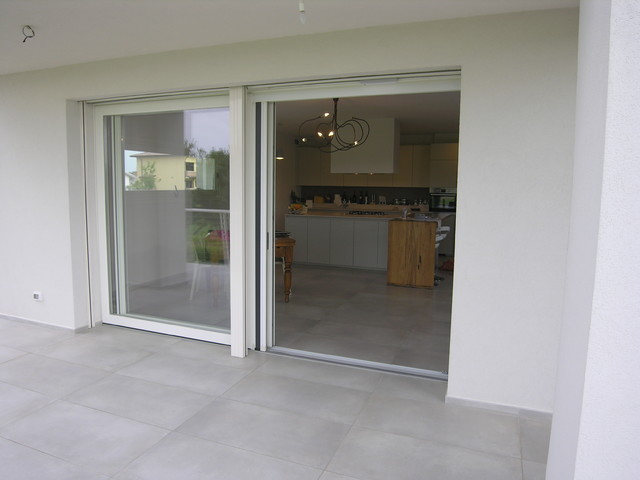 Villa bifamiliare modern-deck