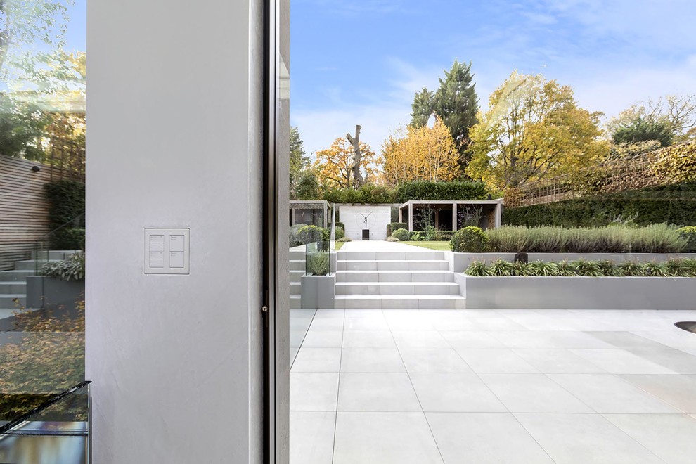 Diseño de diseño residencial minimalista grande