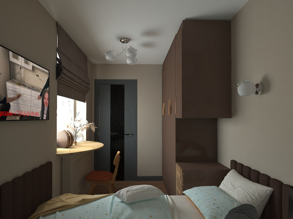 проходная кухня-студия