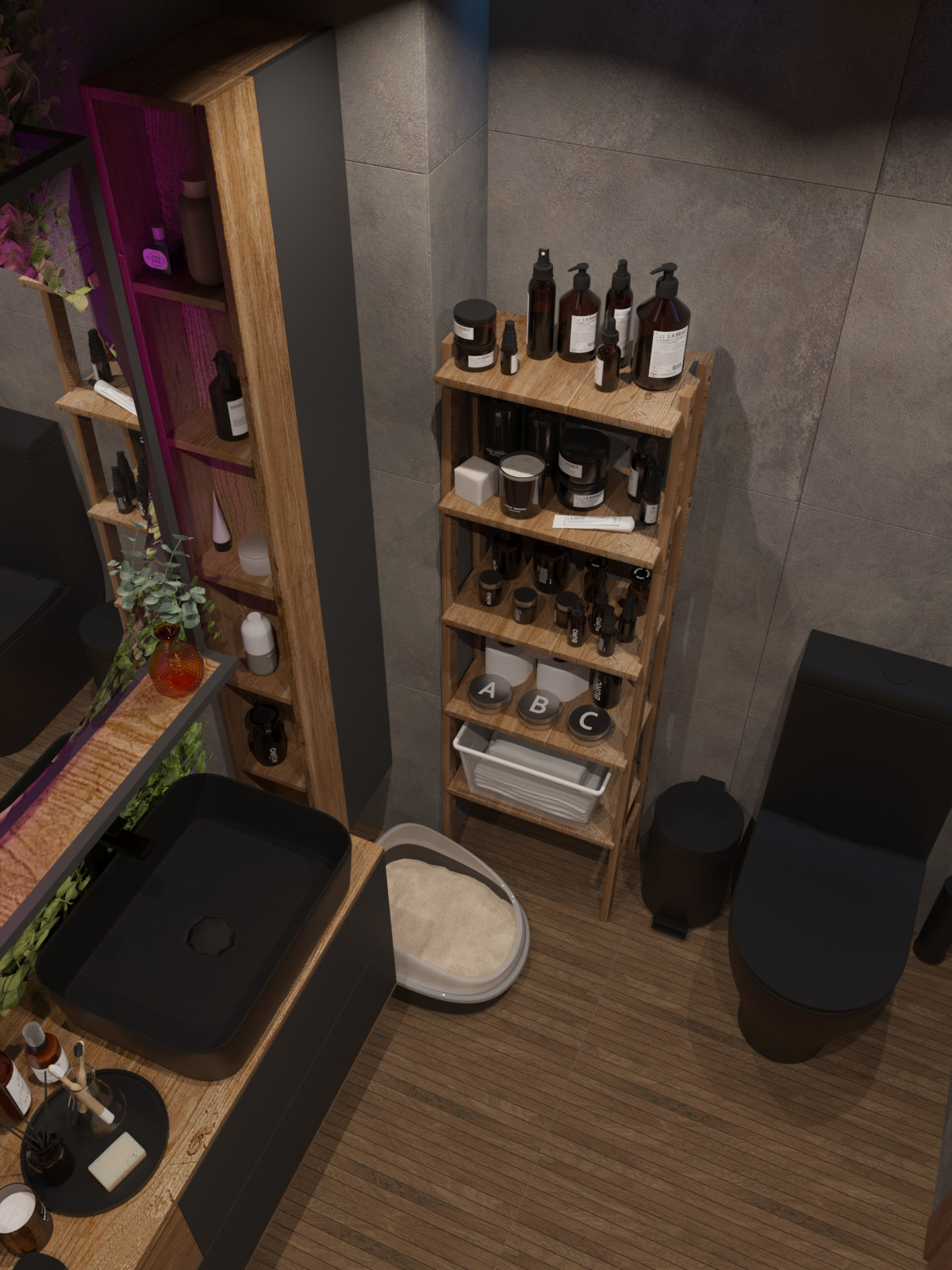 Дизайн санузла и спальни