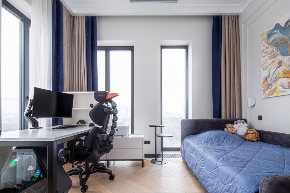 Реализованный проект квартиры в Неоклассике ЖК Eleven