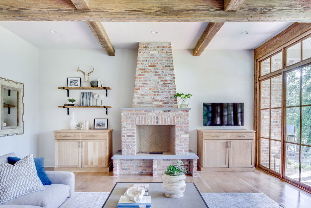 Creole Cottage - Traditional - Family Room - New Orleans - by Farmer ...