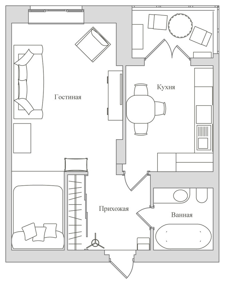 необычная квартира