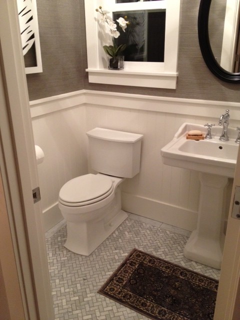 This is an example of a traditional bathroom in Portland.