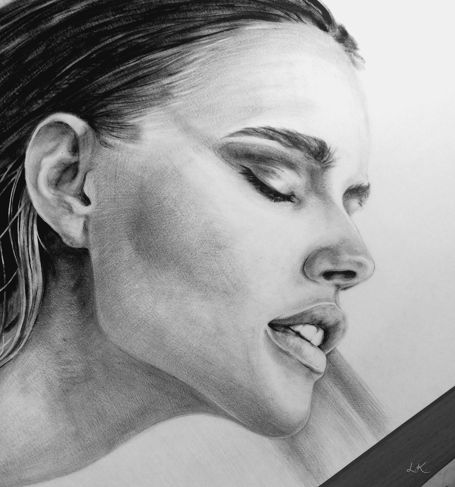 Черная гуашь; «сухая кисть»