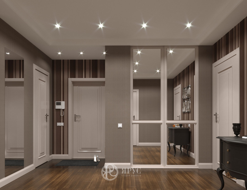 Дизайн-проект квартиры в стиле современной классики