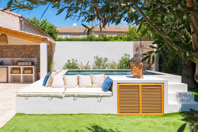 Oasis balinais mediterraneo-piscina