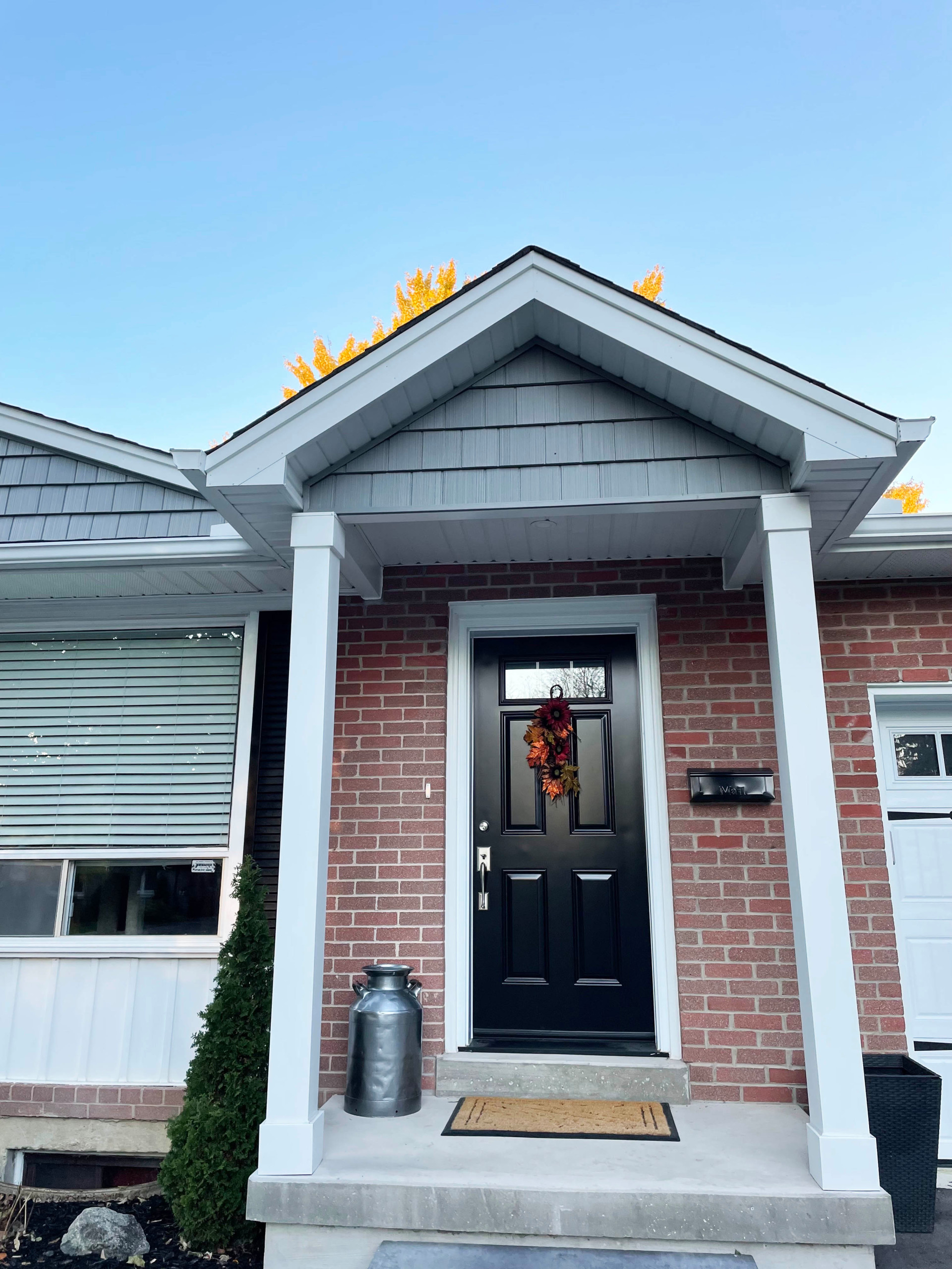 Front portico