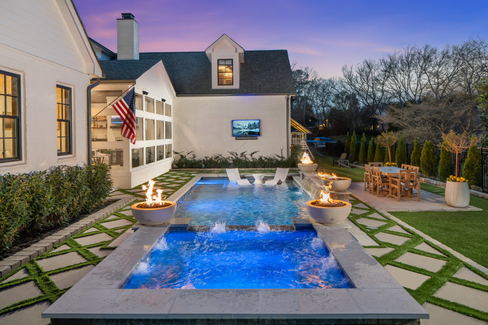 Pools - Transitional - Pool - Nashville - by TNHometour.com