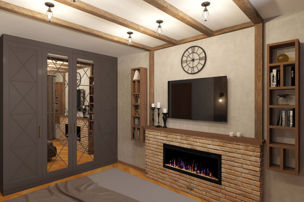 Трехкомнатная квартира 75м2 в стиле лофт, в доме серии П-3