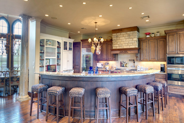 French Chateau Style In Traditions Traditional Kitchen