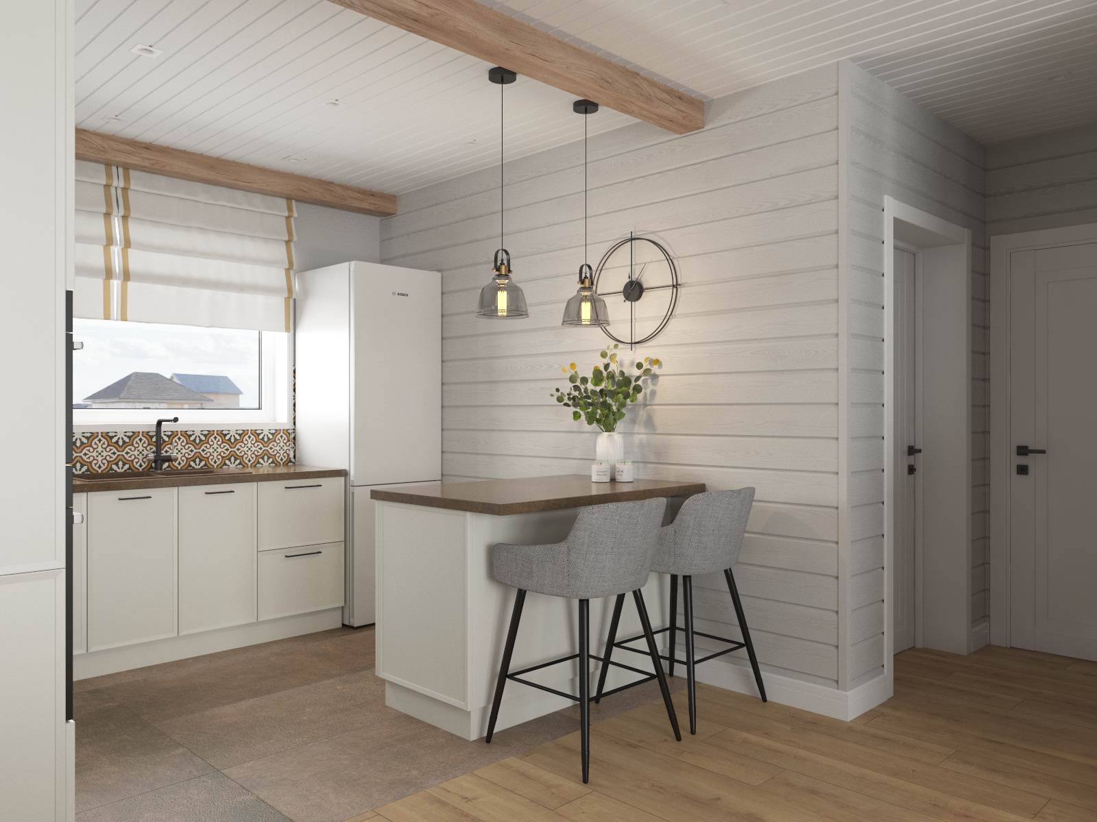 Дизайн-проект каркасного дома