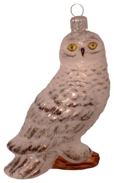 snowy owl holiday ornament traditional christmas snowy owl holiday ornament traditional christmas