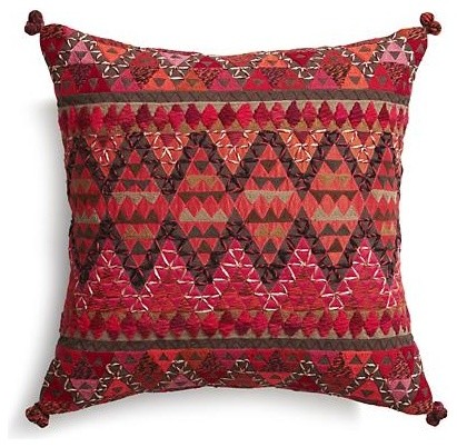 Amira 16" Pillow with Feather-Down Insert