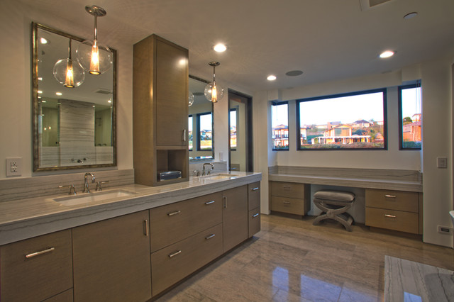 Dana Point Residence moderne-salle-de-bain