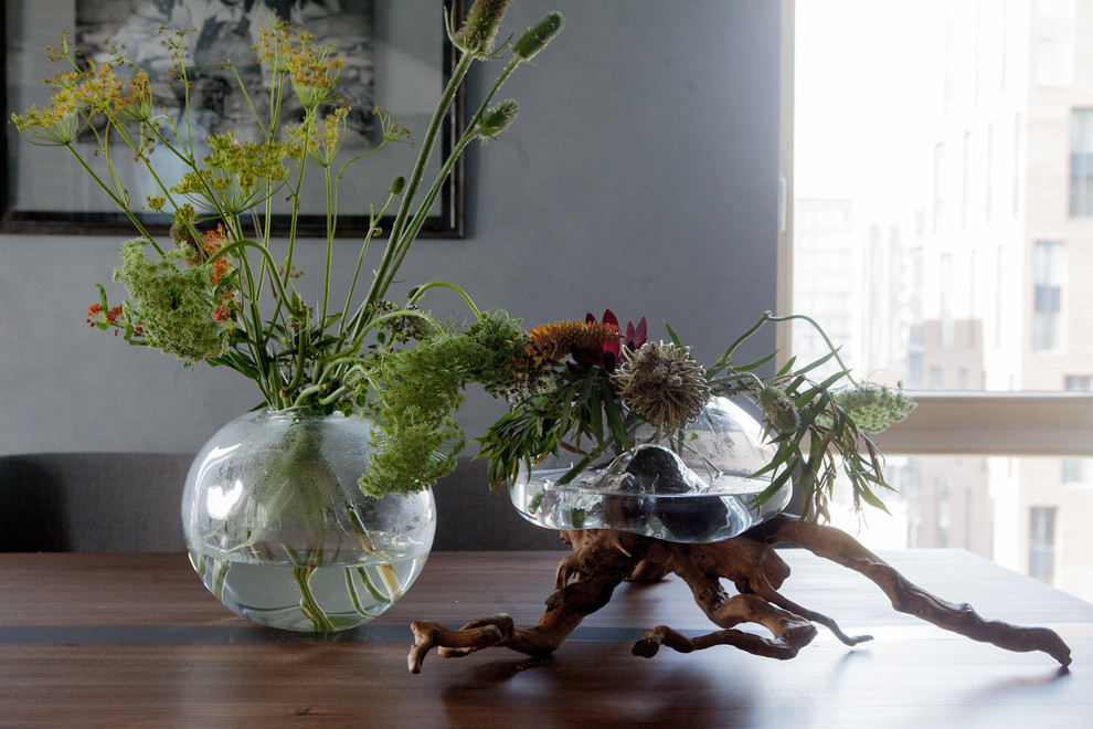 Гостиная-кухня в ЖК Садовые кварталы