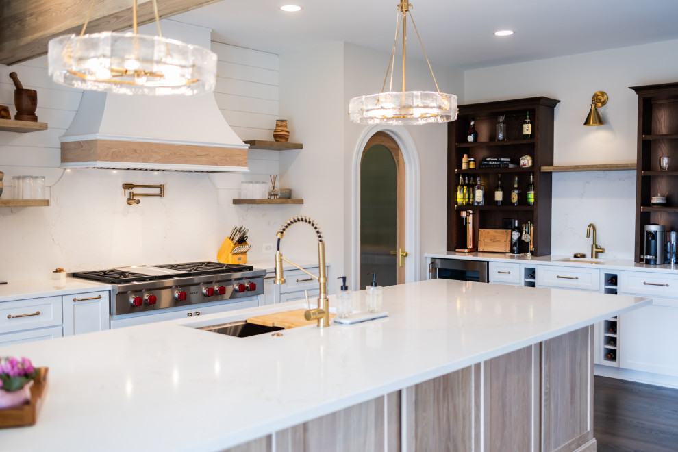 Inspiration for a transitional kitchen remodel in Baltimore