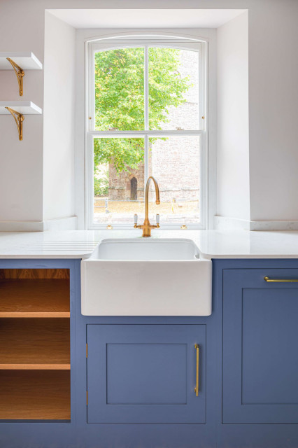 Handleless Shaker Kitchen contemporary-koek