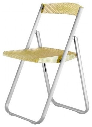 Honeycomb Chair, Transparent Honey Yellow
