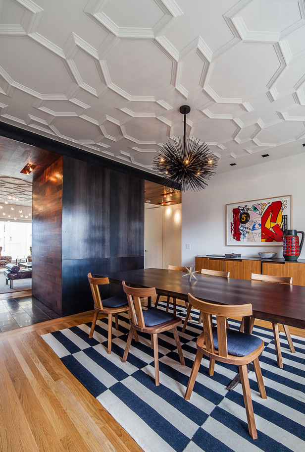 Молдинги из полиуретана. Оформление потолка