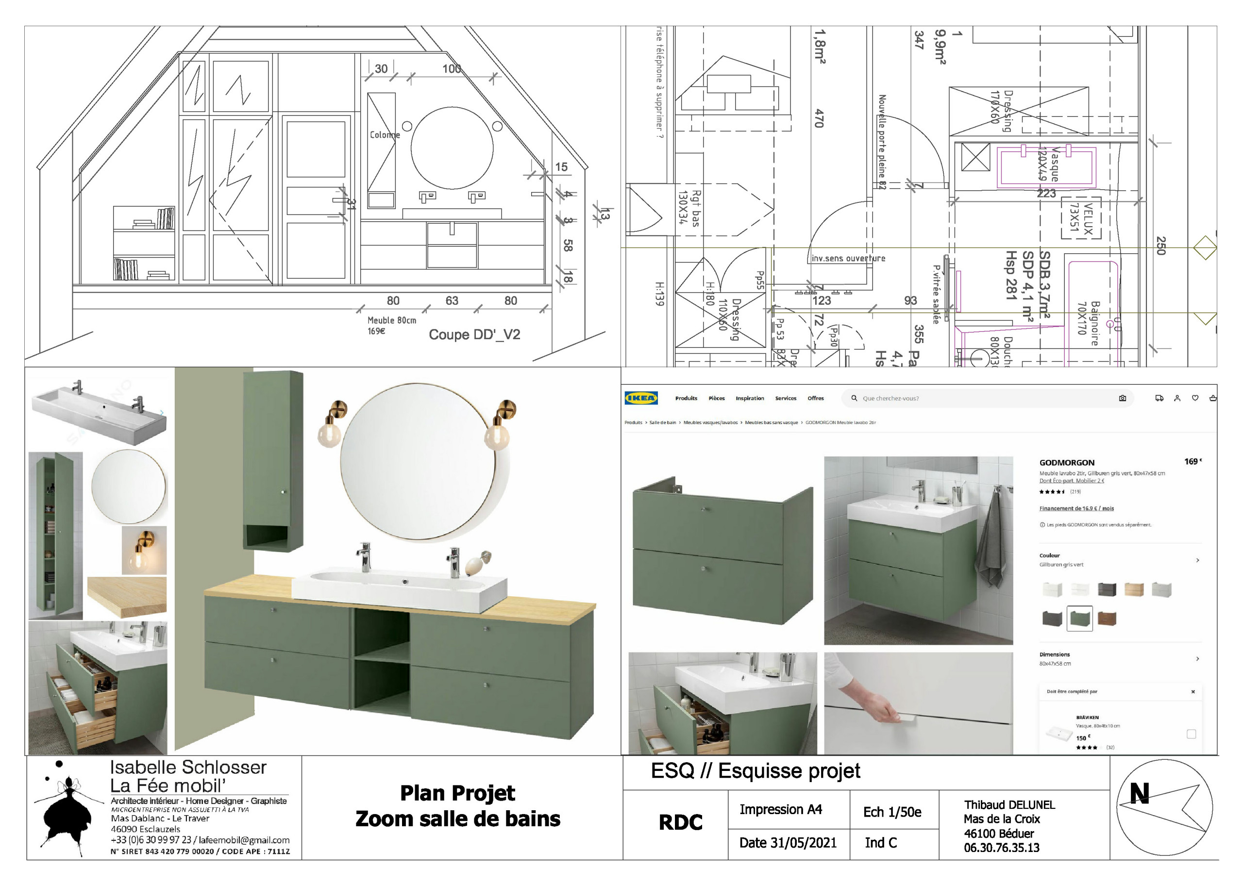 Rénovation // Salle de bains et suite parentale