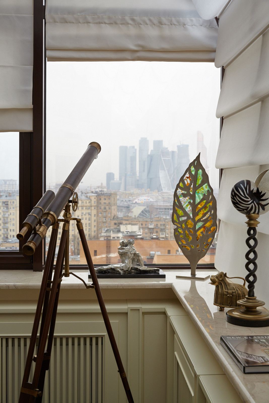 Двухуровневая квартира в центре Москвы, площадь 550 м.кв.